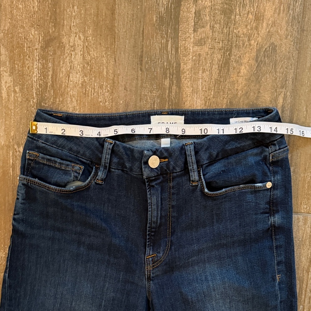 Frame Le Crop Mini Boot Mid-rise Jeans - Picture 6 of 11
